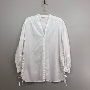 Zara | Side Lace-Up Blouse